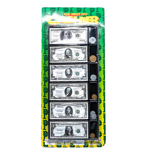 Juego de Billetes y Monedas Star Toys Blister