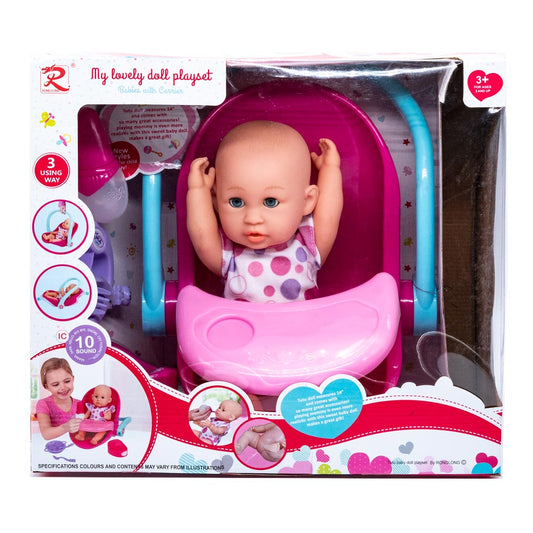 Muñeca Bebe Rong Long Con Sonidos 14" - Surtido