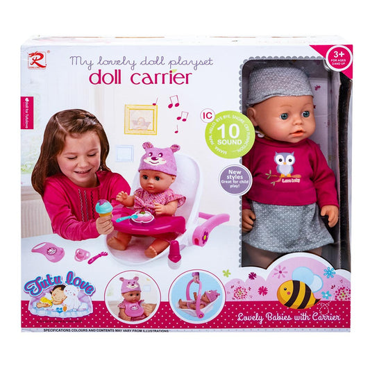 Muñeco Bebe Tutu Love 14" Con Sonido