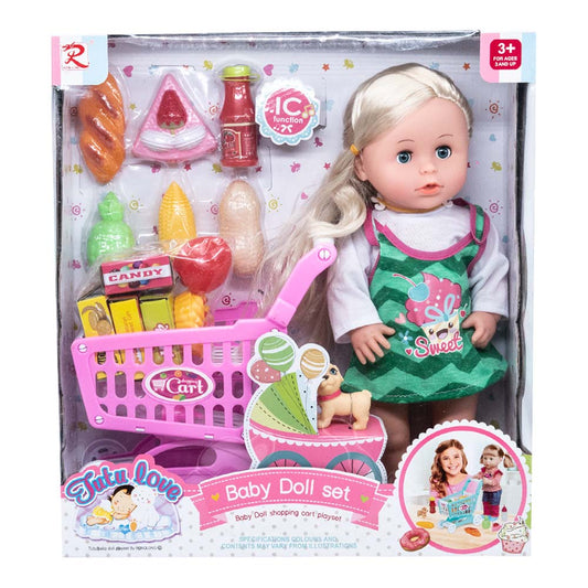 Muñeca Bebé Tutu Love Con 10 Sonidos Mercado 16" - Surtido