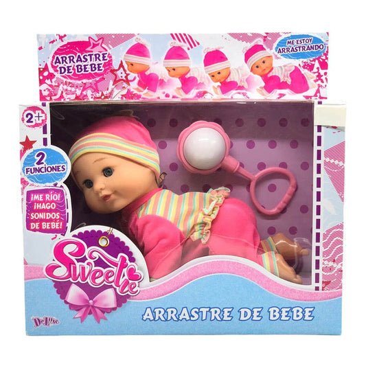 Muñeca Bebé Deluxe Gatea de 26 cm - Surtido