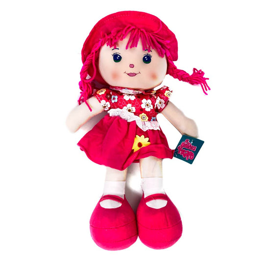 Muñeca de Trapo Star Toys Con Falda de Flores 14"