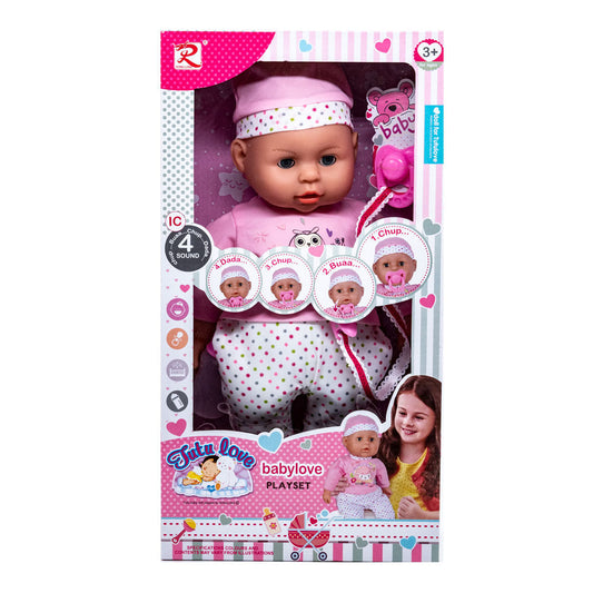 Muñeca Bebé Tutu Love Star Toys Con Sonidos de 16"