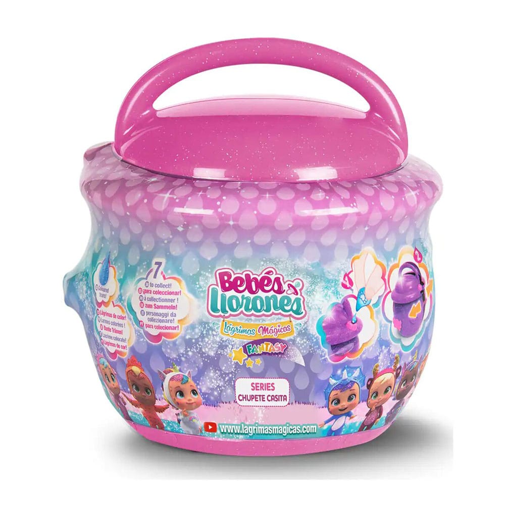 Muñeca Cry Babies Casita y Chupete - Surtido