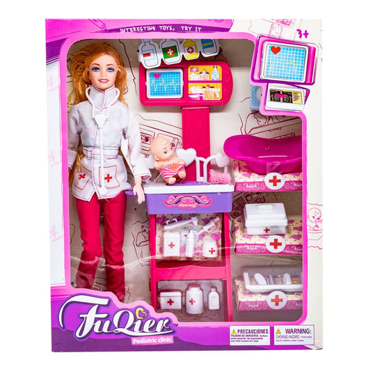 Muñeca Fuqier Pediatra - Surtido