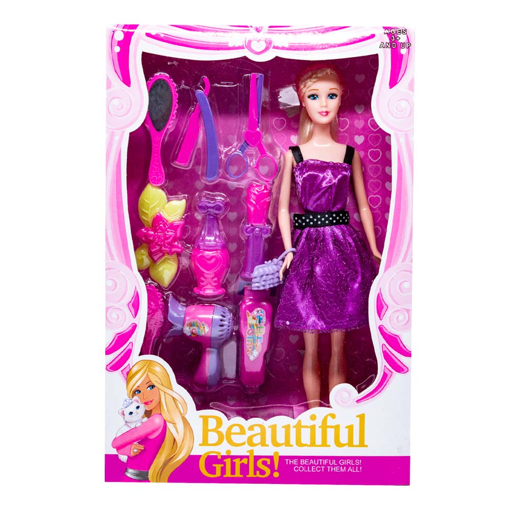 Muñeca Beautiful Fashion Star Toys Con Accesorios