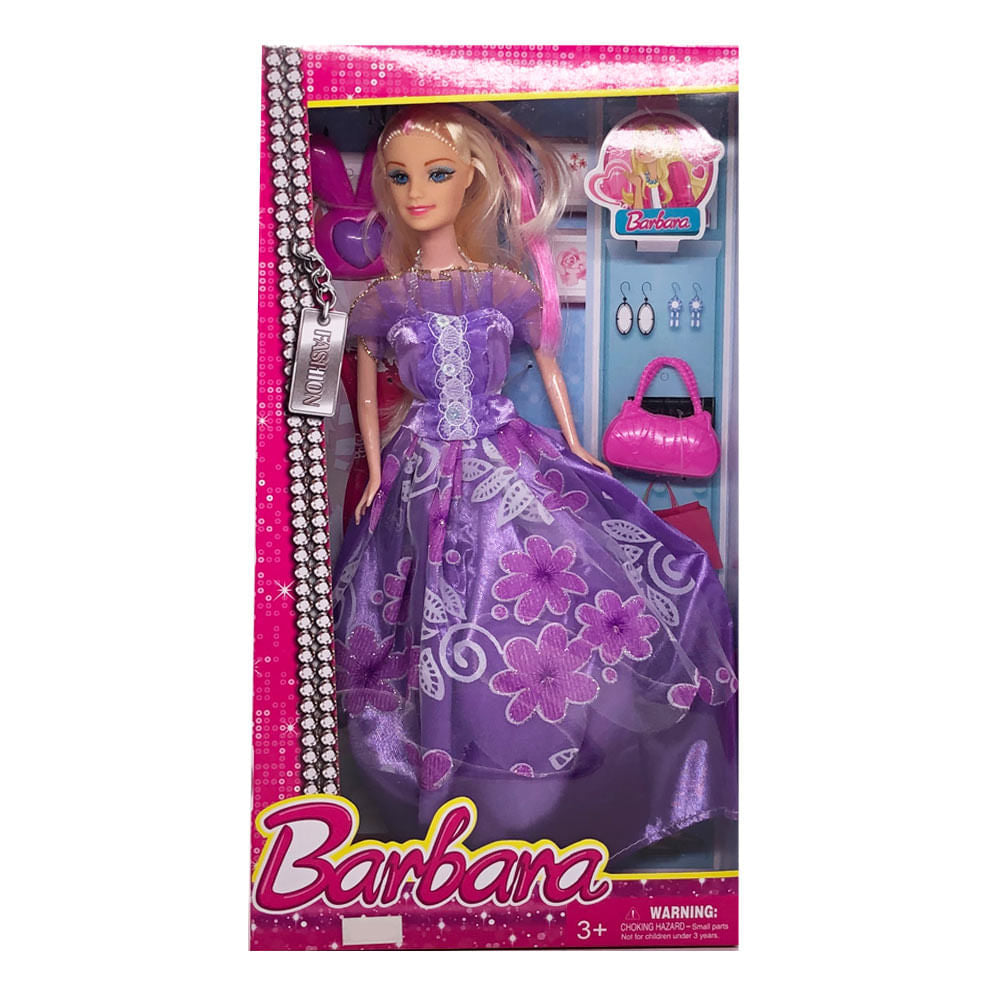 Muñeca Barbara Gala Star Toys - Surtido
