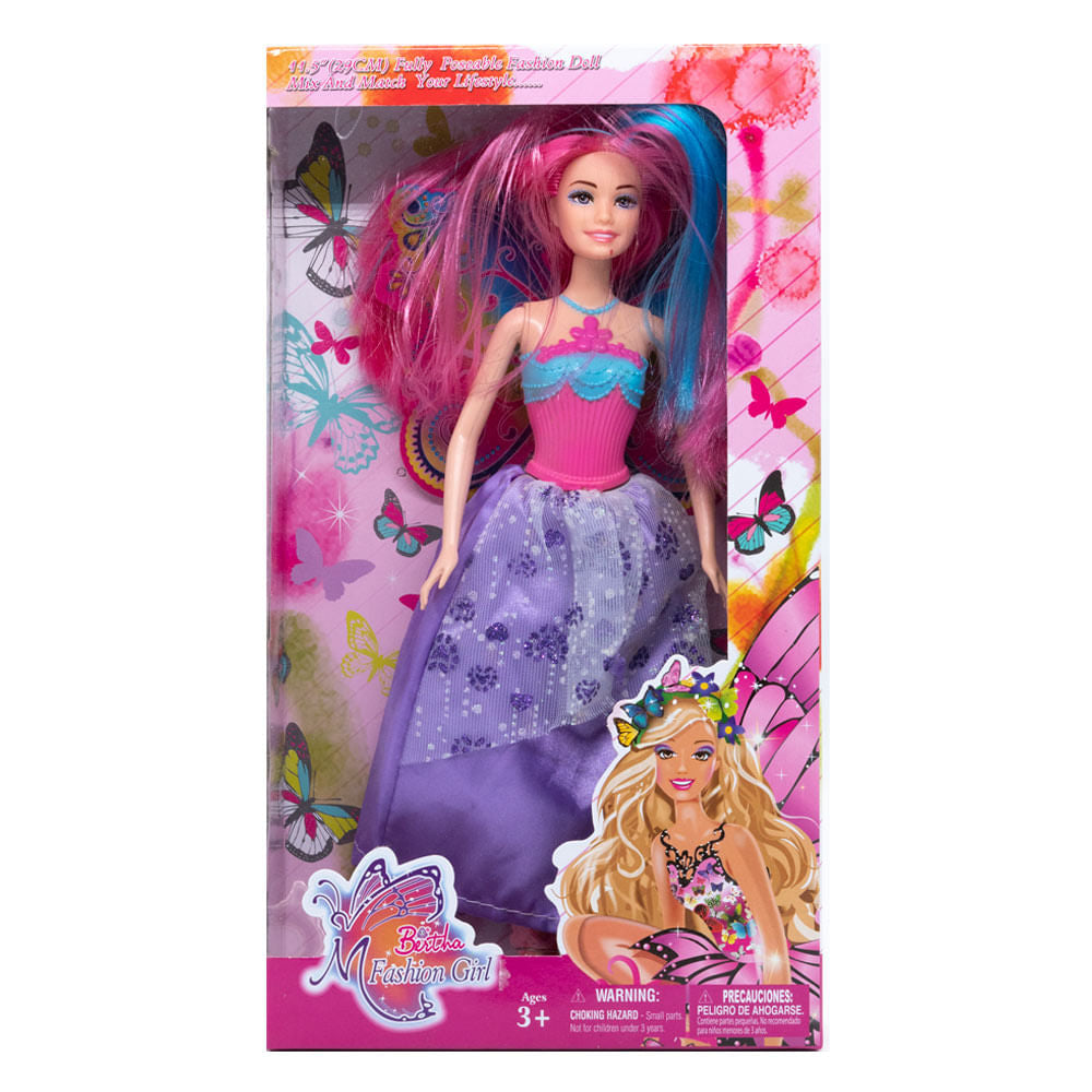 Muñeca Bertha Fashion Girls 29 cm - Surtido