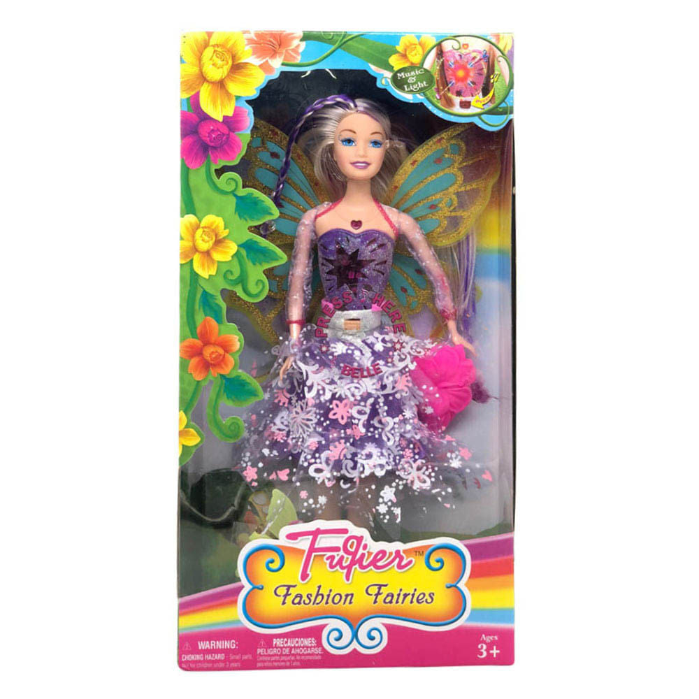 Muñeca Fuqier Fashion Fairies 29 cm - Surtido