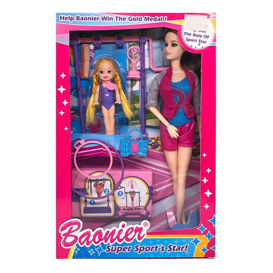 Muñeca Baonier Gimnasta Star Toys