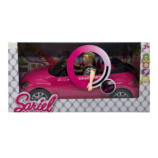Carro Star Toys Sariel Con Muñeca y Muñeco