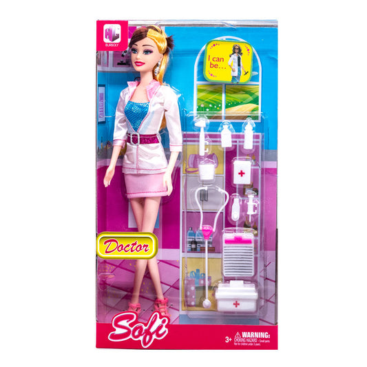 Muñeca Sofi Doctora Star Toys Con Accesorios