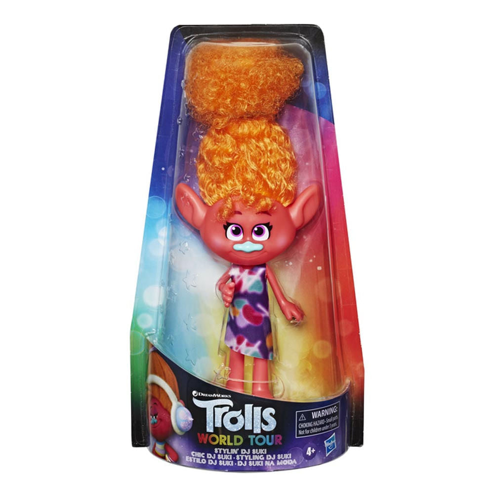 Mini Figura Coleccionable Trolls Estilo Fashion - Surtido