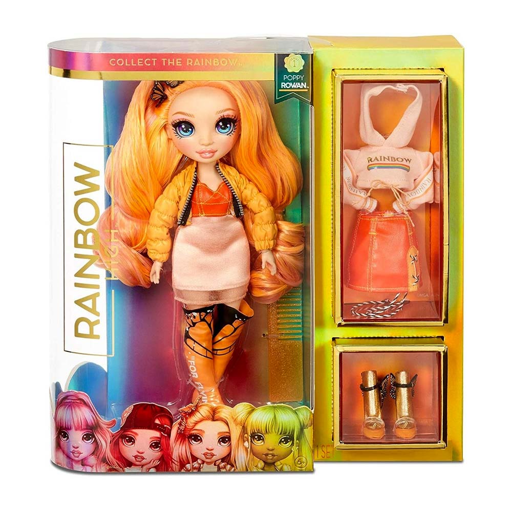 Muñeca Rainbow High Poppy Rowan