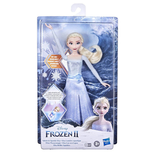 Muñeca Elsa Luz en el Agua Frozen 2