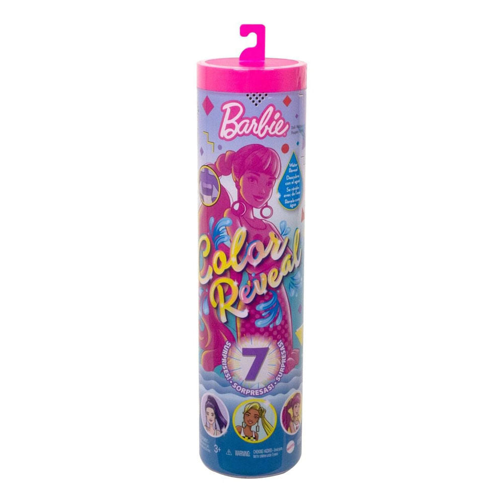 Muñeca Barbie Fashionista Color Reveal Surtido