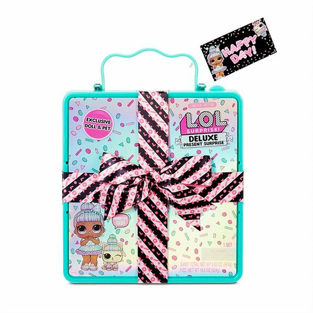 Muñeca LOL Surprise Deluxe Present Con Muñeca y Mascota - Surtido