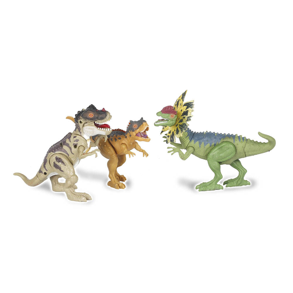 Dinosaurio Mediano Con Luces y Sonidos - Surtido