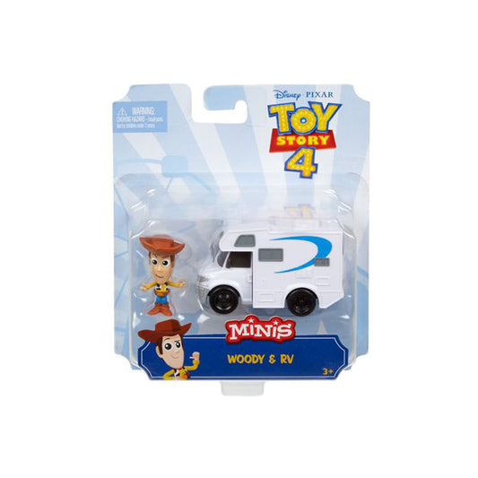 Personaje Mini Toy Story 4 Con Vehículo - Surtido