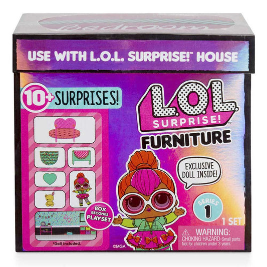Muebles LOL Surprise Con Muñeca Exclusiva