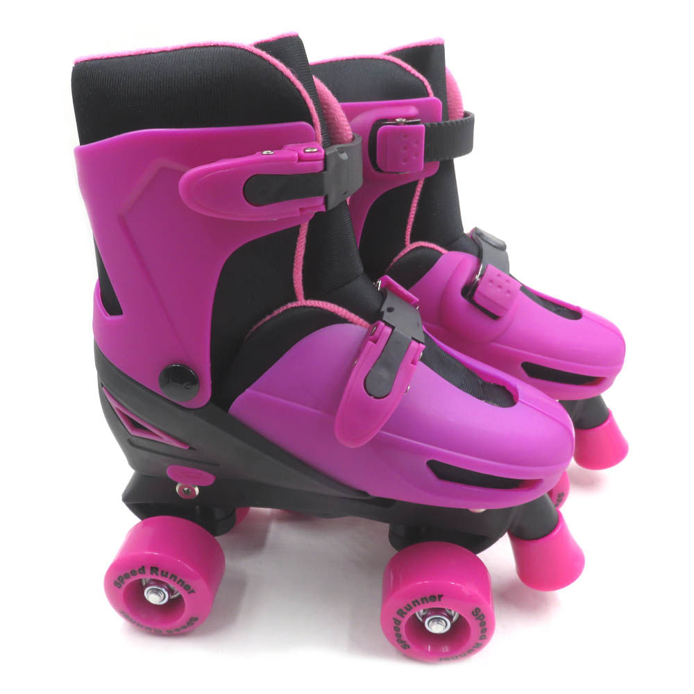 Patines de Cuatro Ruedas Ajustable Talla 31 - 34 - Surtido