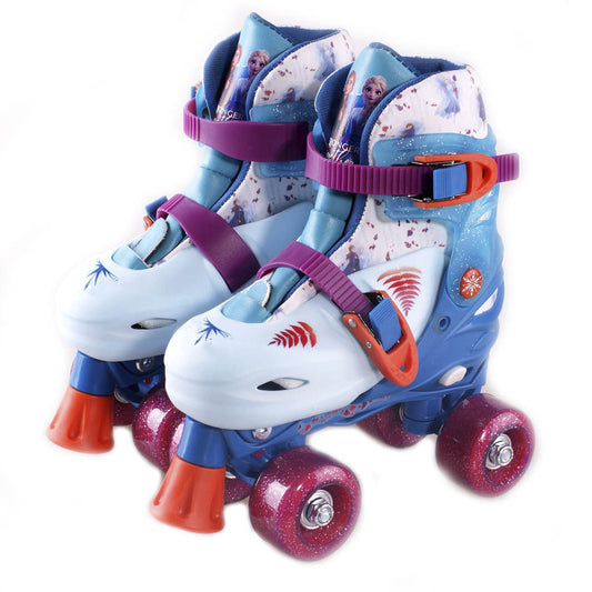 Patines de Cuatro Ruedas Ajustable Frozen Deluxe Talla 31 - 34