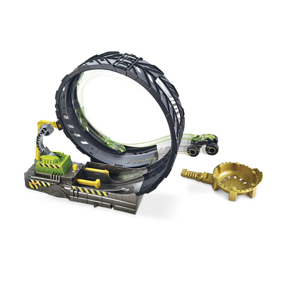 Pista Hot Wheels Reto Looping Monster Truck
