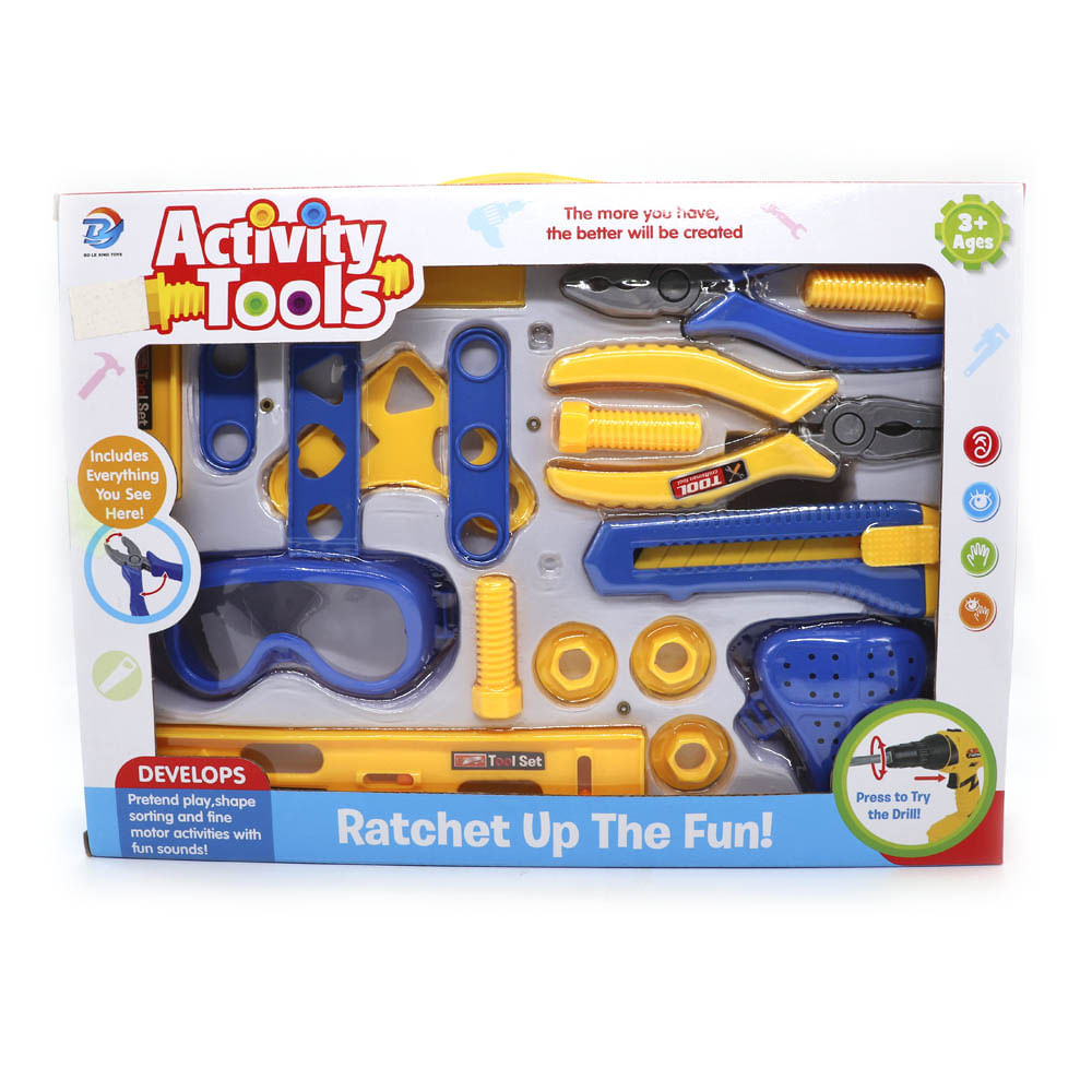 Herramientas Activity Tools Star Toys Set