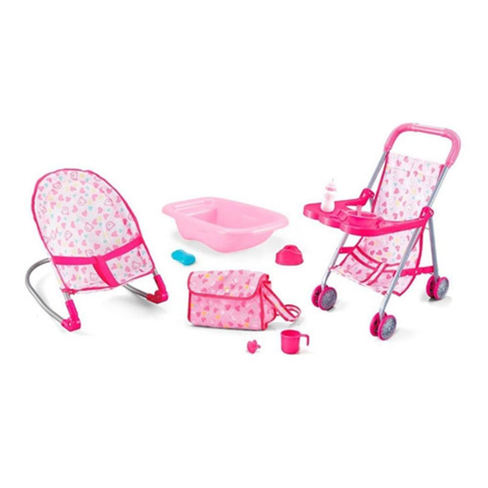 Coches Playhouse Para muñecos Con Accesorios 13 en 1