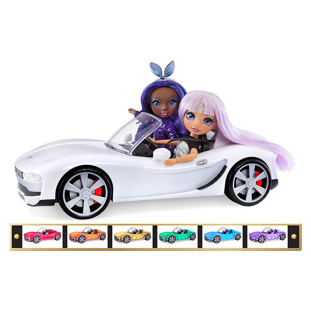 Carro Cambio de Color Rainbow High 8 en 1