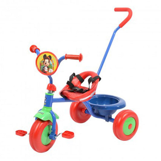Triciclo Mickey Con Cinturón y Guía