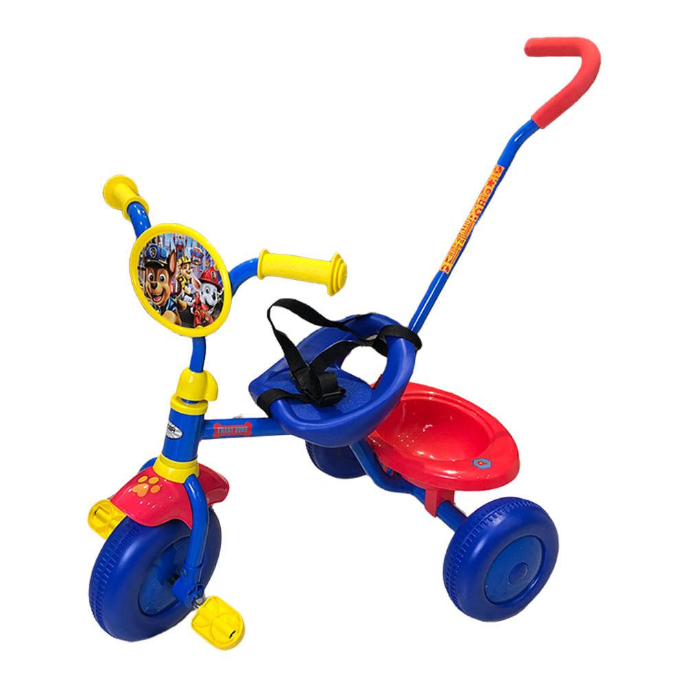 Triciclo Paw Patrol Con Cinturón y Guía