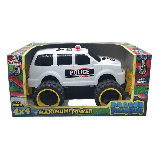Carro Monster Mini Clk Toys de Policía