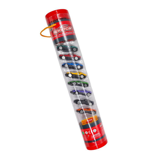 Set de 8 Carros de Juguete Js Toys