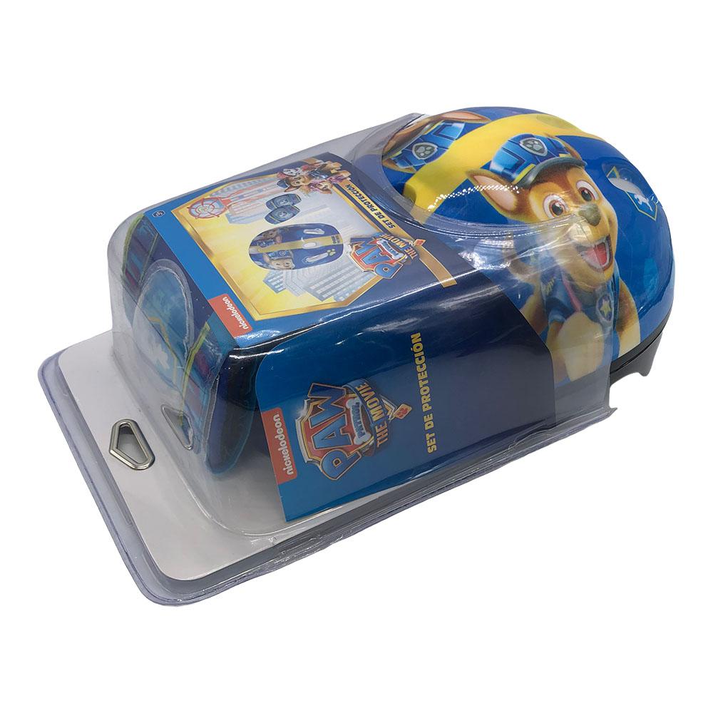Set de Casco y Protectores Paw Patrol