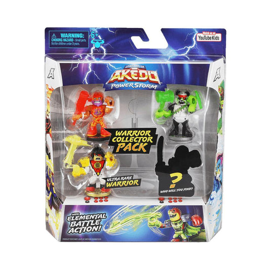 Juego Figura Guerreros Akedo X4 Surtido