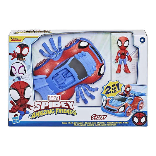 Figura Spidey and Amazing Friends con Vehículo - Surtido