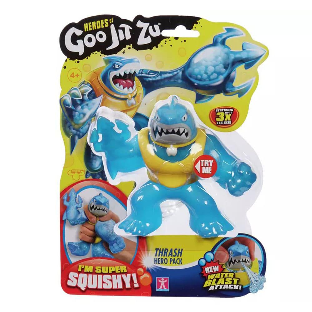 Figura Goo Jit Zu Héroe Cabeza Lanza Agua - Surtido