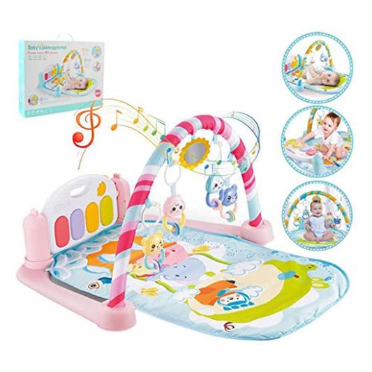Gimnasio Teclado Para Bebe 2 en 1 Menshy