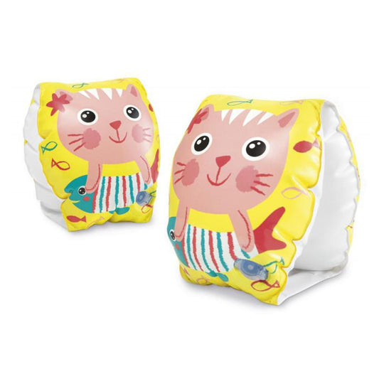 Flotador Para Brazos Intex Happy Kitten 20 cm x 15 cm