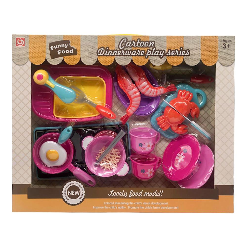 Set de Cocina Huada Funny Food Con Accesorios