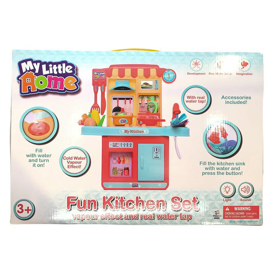 Cocina My Little Home Con Sonido Humo y Accesorios