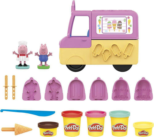 Masilla Play-Doh Playset Helados Peppa Pig