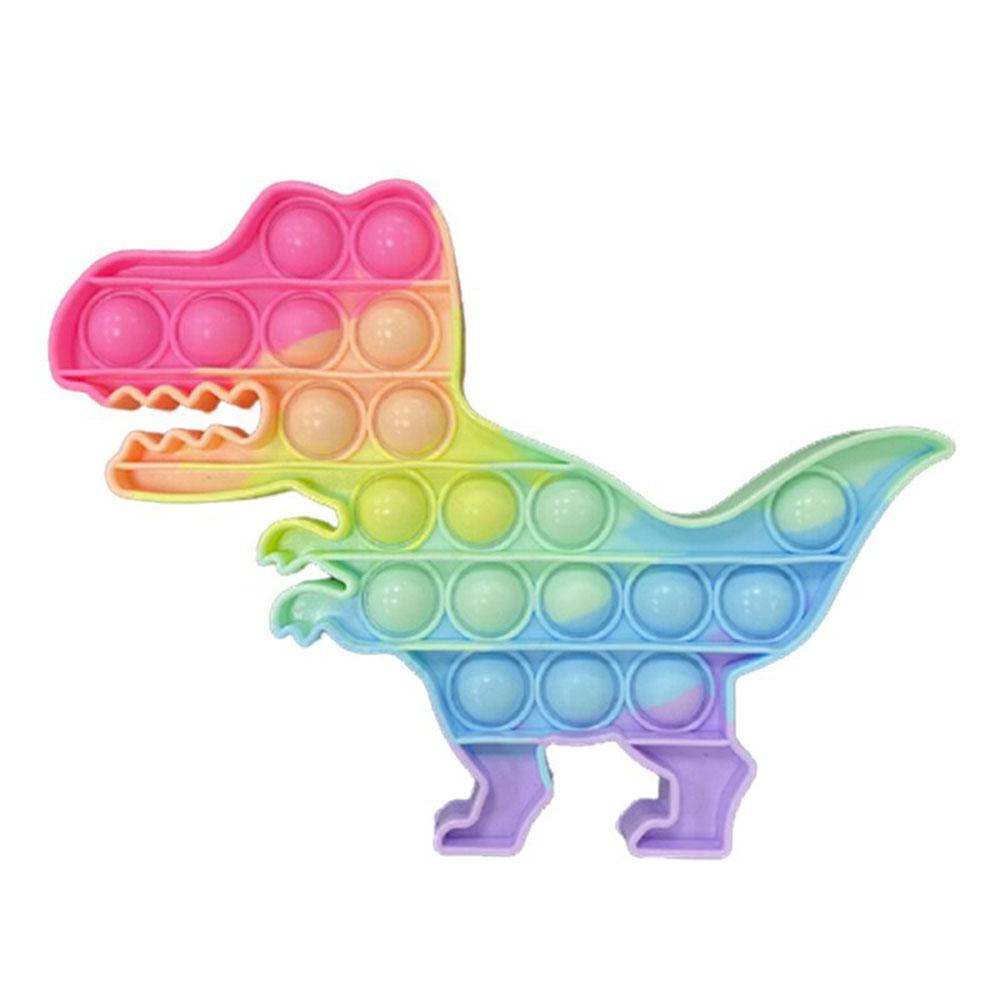 Juguete Pop It Fidget Dinosaurio Pastel