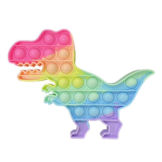 Juguete Pop It Fidget Dinosaurio Pastel