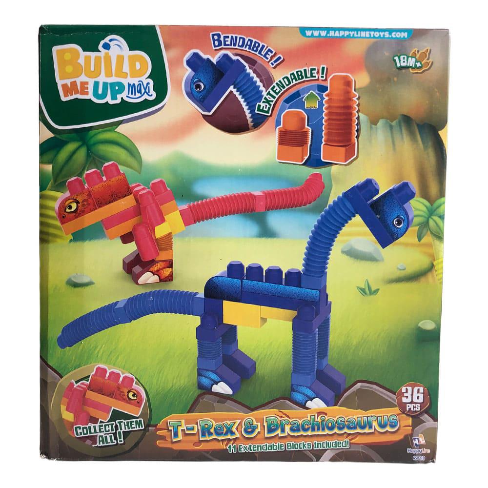 Bloques Build Me Up Maxi Dino de 36 Piezas