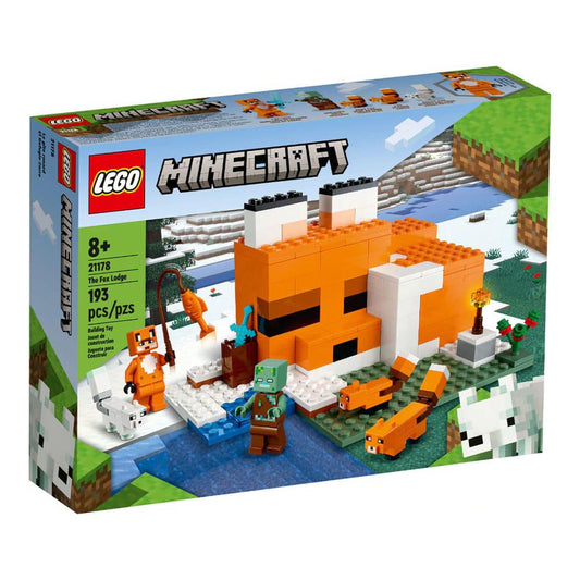 Bloques Lego Minecraft el Refugio Zorro
