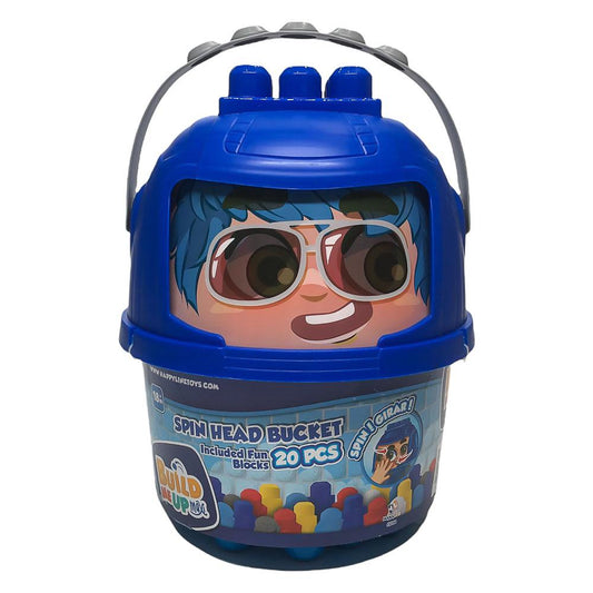 Block Maxi Head Spinner Build Me Up Maxi 20 Piezas - Surtido