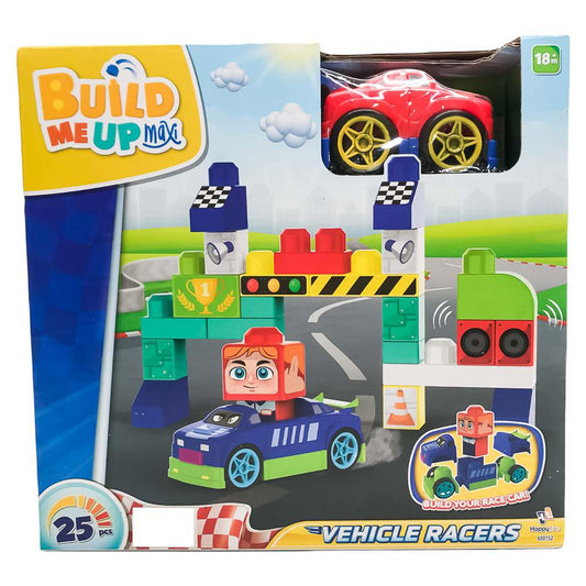 Block Build Me Up Maxi City Set Carro 25 Piezas - Surtido