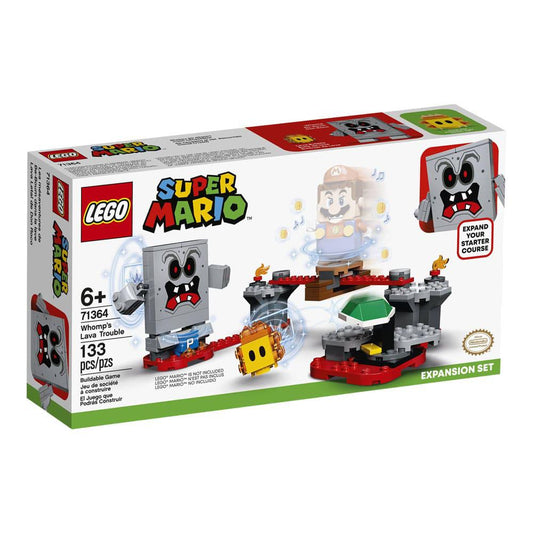Bloques Lego Super Mario Whomps Lava Rrouble 133 Piezas